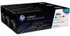 HP 304A 3pack CMY toner CF372AM pro HP CLJ CM2320 (CC531A, 532A, 533A)