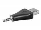 USB napájecí redukce USB A(M) - stereo jack 3.5mm(M)