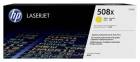 HP 508X High Yield Yellow LJ Toner Cartridge, CF362X