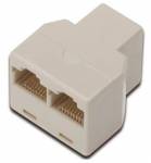 UTP rozdvojka RJ45 ( 3x F )