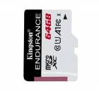 Kingston micro SDXC karta 64GB Endurance UHS-I C10 A1