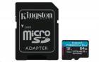 Kingston karta 64GB micro+ADP SDXC Canvas Go! Plus 170R A2 U3 V30