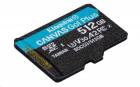 Kingston karta 512GB micro SDXC Canvas Go! Plus 170R A2 U3 V30