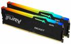 Kingston FURY Beast DDR5 64GB (Kit 2x32GB) 5600MT/s DIMM CL36 RGB EXPO