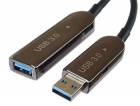 PremiumCord USB3.0 + 2.0 prodlužovací optický AOC kabel A/Male - A/Female 30m