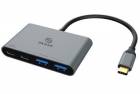 AKASA Hub USB-C na 2x Typ-C + 2x Typ-A USB 3.2