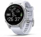 Garmin Fenix 8 43mm AMOLED Silver/Whitestone Band