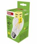 Emos LED žárovka Filament A60 / E27 / 3,4 W (40 W) / 470 lm / teplá bílá