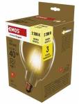 Emos LED žárovka Vintage G125 / E27 / 4,5 W (40 W) / 420 lm / teplá bílá