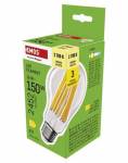 Emos LED žárovka Filament A70 / E27 / 18 W (150 W) / 2452 lm / teplá bílá