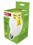 Emos LED žárovka Filament G95 / E27 / 7,8 W (75 W) / 1055 lm / teplá bílá