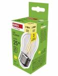 Emos LED žárovka Filament Mini Globe / E27 / 1,8 W (25 W) / 250 lm / teplá bílá