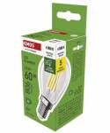 Emos LED žárovka Filament Mini Globe A CLASS/ E14 / 3,8 W (60 W) / 806 lm / neutrální bílá